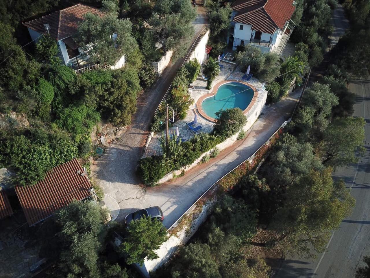 Dimitra Apartments Miliá Kültér fotó